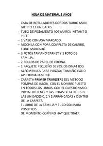 HOJA DE MATERIAL 3 AÑOS Martín